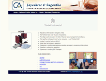 Tablet Screenshot of jayashreeandsugantha.com